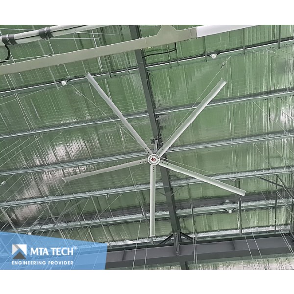 Quạt trần công nghiệp HVLS - MTA Tech 5.2m (17ft)