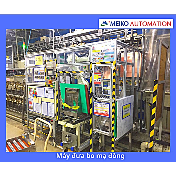 Máy đưa bo mạ đồng
