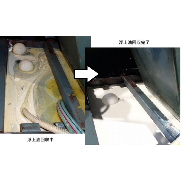 Prolong the Life of Water-Based Coolant with Floating Oil Recovery