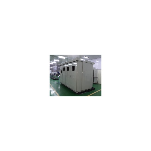 The production of 6.6kV medium voltage switchgear cabinets.