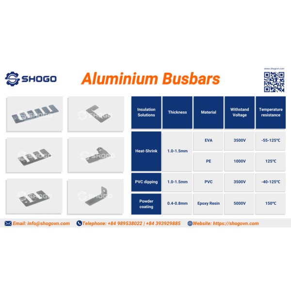 Aluminum busbar