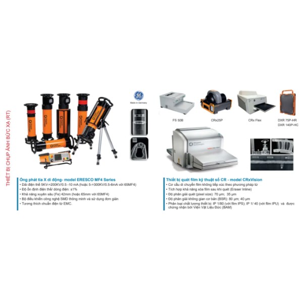 THIẾT BỊ CHỤP ẢNH BỨC XẠ