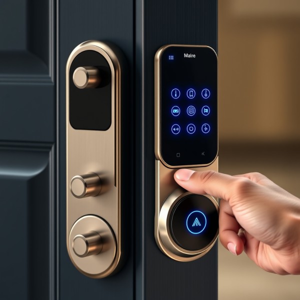 Cover glass processing for smart locks