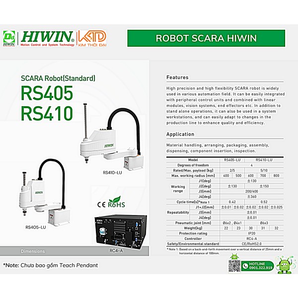 Robot Scara Hiwin