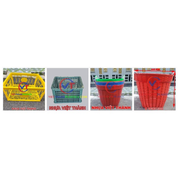 Rổ nhựa đựng trái cây