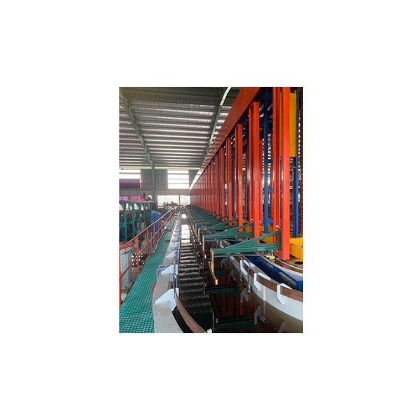 Dây chuyền mạ điện nâng đứng và dịch chuyển dạng vòng tròn