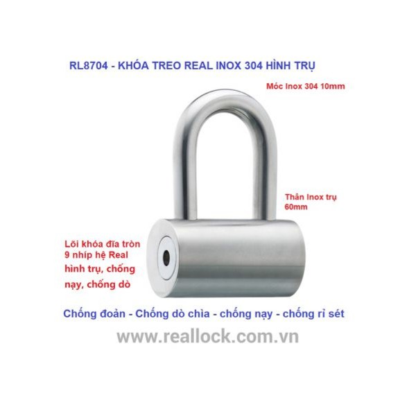 60mm Cylindrical Stainless Steel 304 Suspension Lock