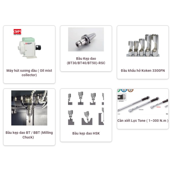 MÁY & DỤNG CỤ GIA CÔNG