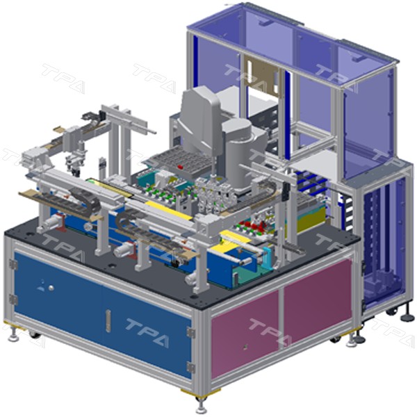 Automatic plugging machine for electronic components