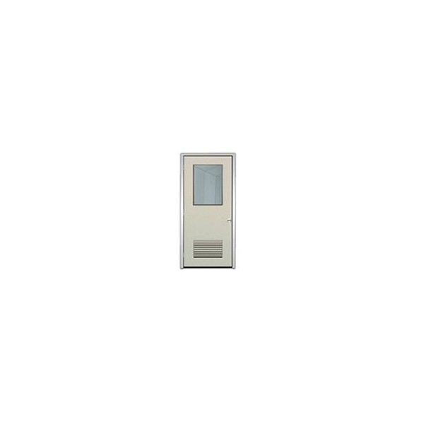 Industrial steel doors