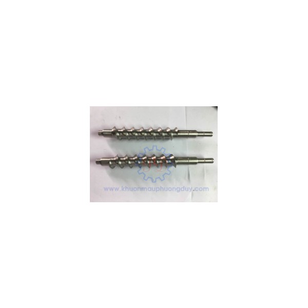 Twisted screw shaft
