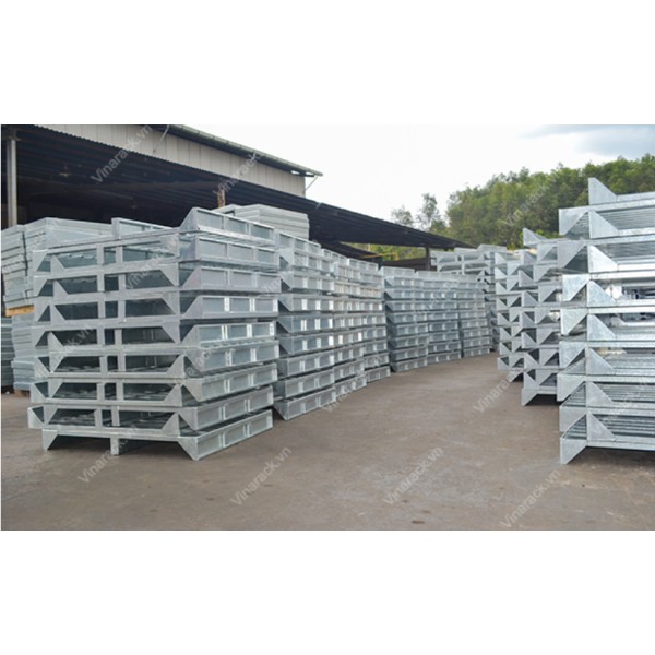 Pallet thép mạ kẽm