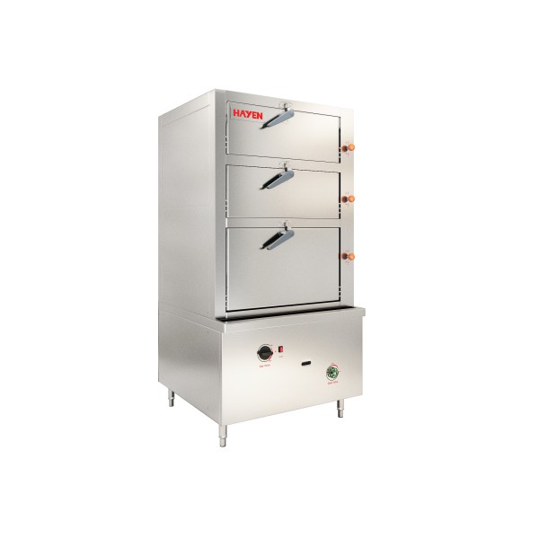 3-tier steamer cabinet