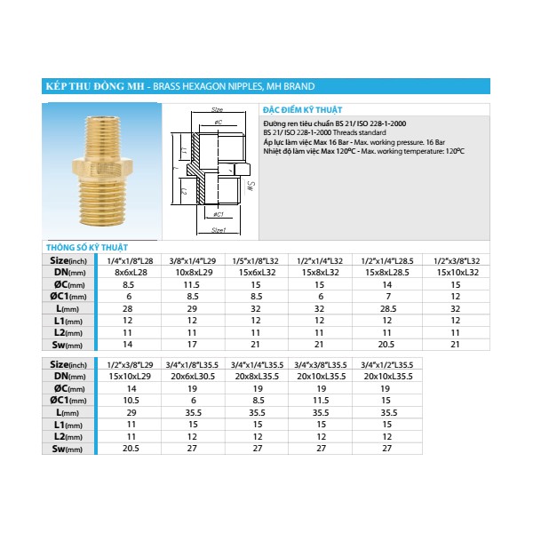 Copper reducer MH
