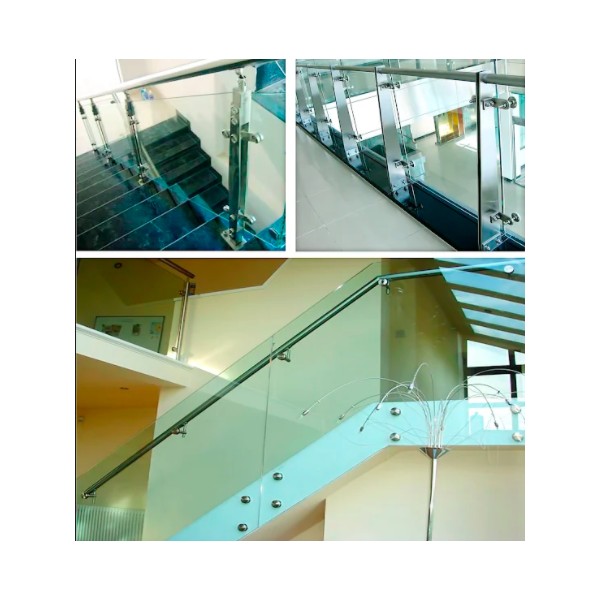 Handrails, stairs, glass door parts