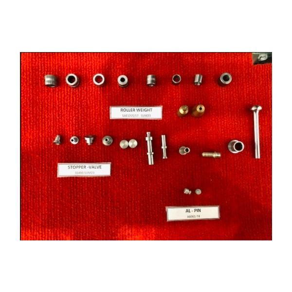 ローラー重量 / 遮断弁 / al-pin