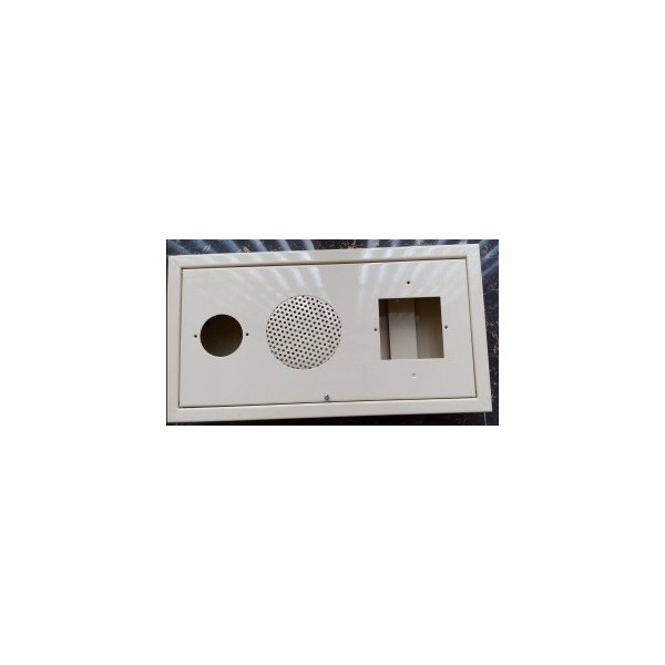 Recessed combination cabinet