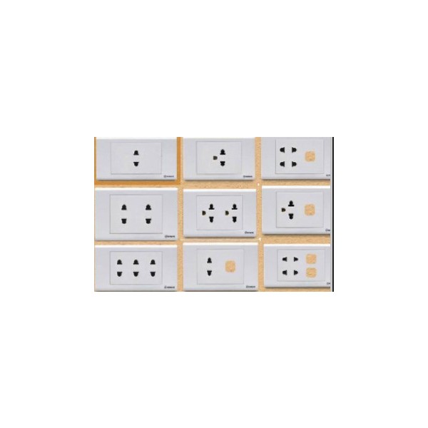 Sockets, switches