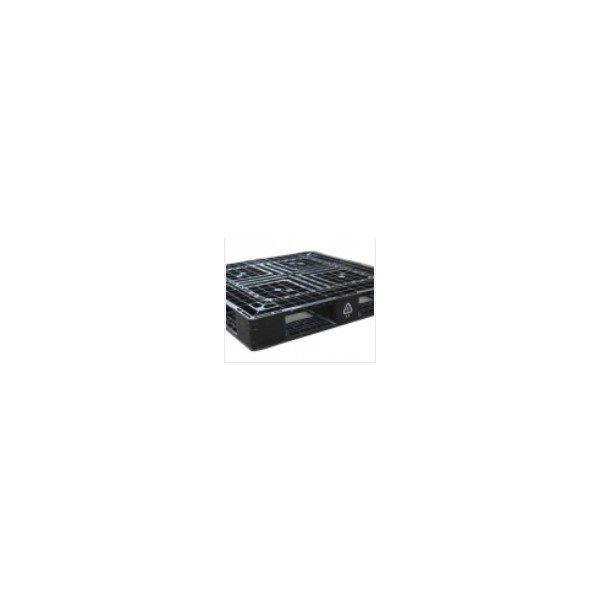 Black plastic pallet