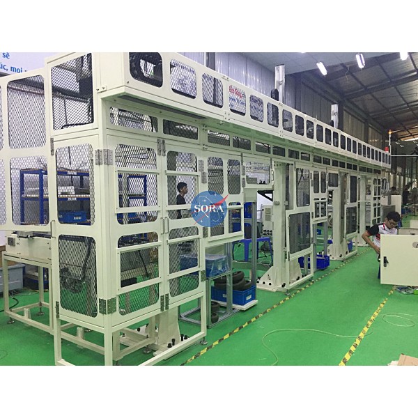 Automatic bar feeding machine system