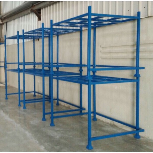 Dedicated warehouse shelving