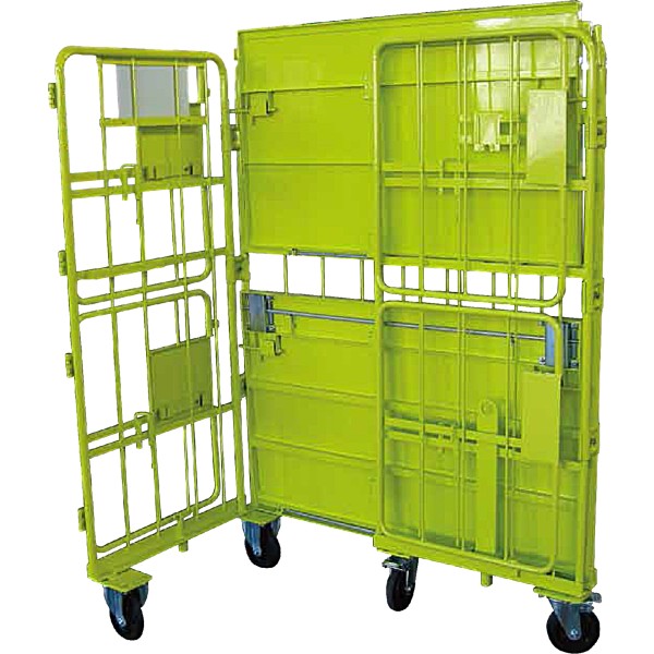 Xe đẩy hai tầng bằng thép - Sử dụng trong khách sạn, nhà hàng, vận chuyển hàng hóa logistic