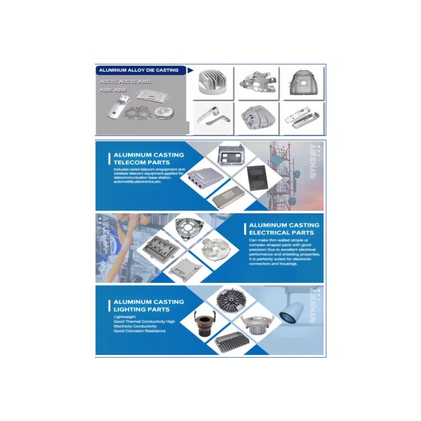 Processing cast aluminum products