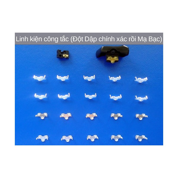 Switch components (precision punched and silver plated)