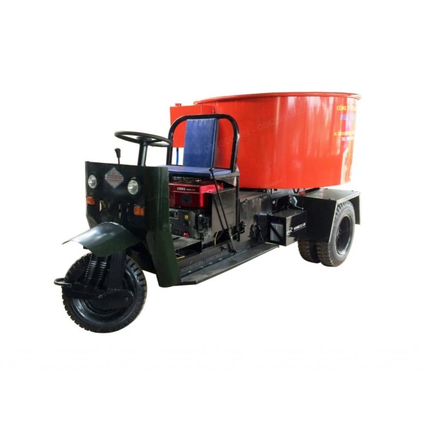 Concrete mixer truck