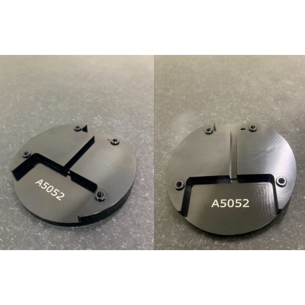 Flange processing (A5052) and black anodizing at Long Hậu, Việt Nam