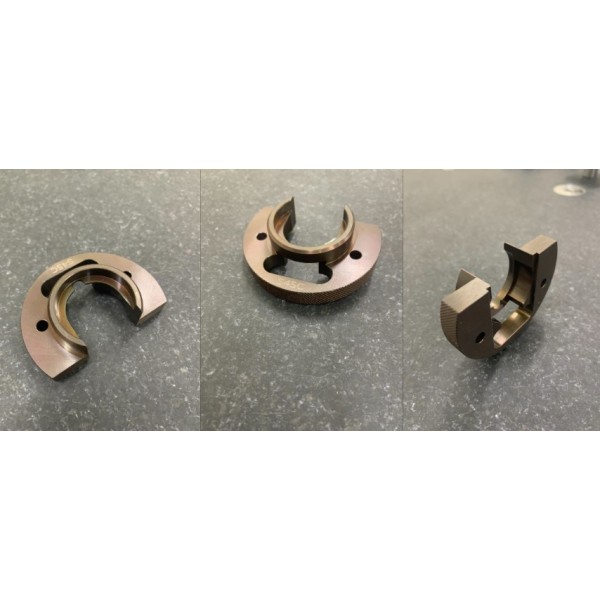 Plate (S45C) manufacturing by turning and milling in Long Hau Province (Vietnam)