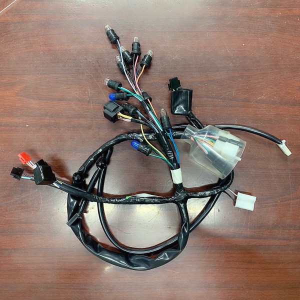 Motorcycle wiring harness