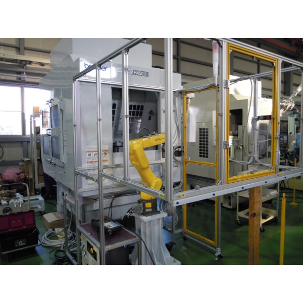 Hệ thống cấp phôi bằng Robot