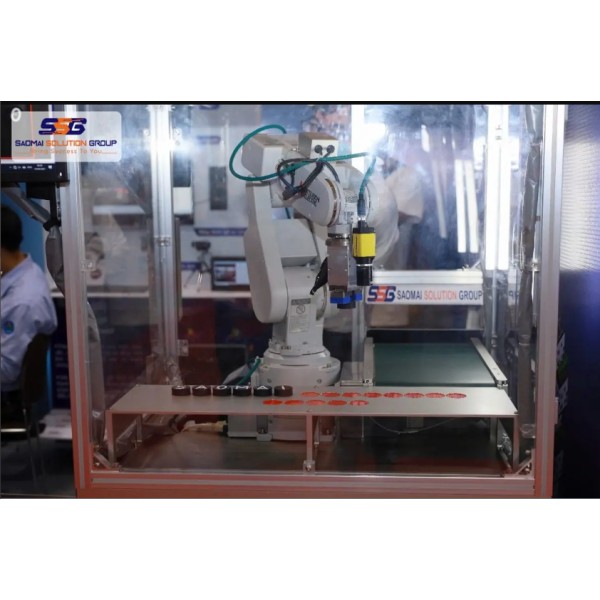 Automatic Picking and Sorting Machine System for Production Plant Optimization