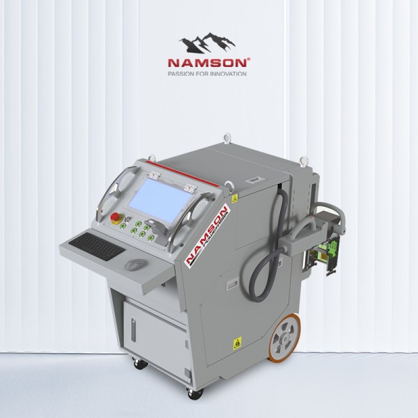 NAMSON POWERMARK FIBER LASER MARKING MACHINE, HIGH-END TROLLEY VERSION
