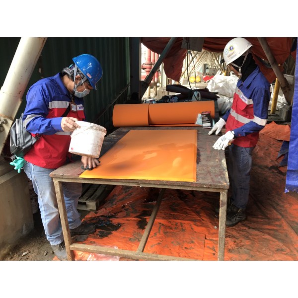 Rubber coating - Corrosion protection