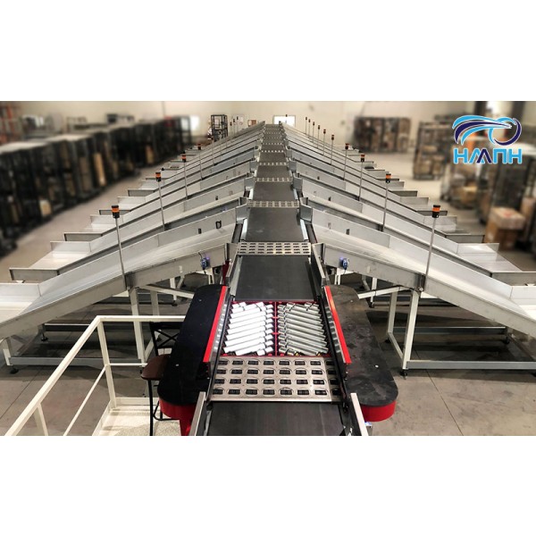 Sorting conveyor (navigation conveyor)