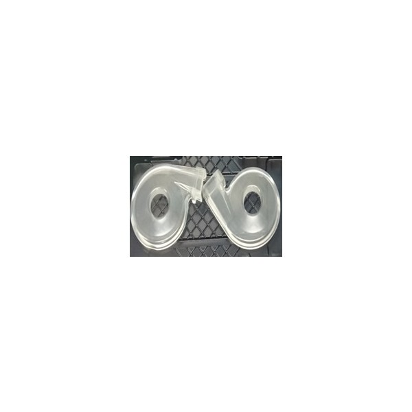 Plastic parts for medical devices and ventilators
